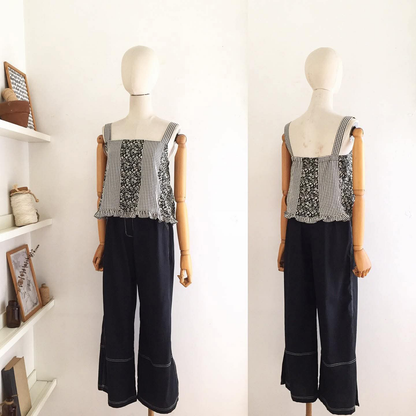 Lexi Patchwork Top