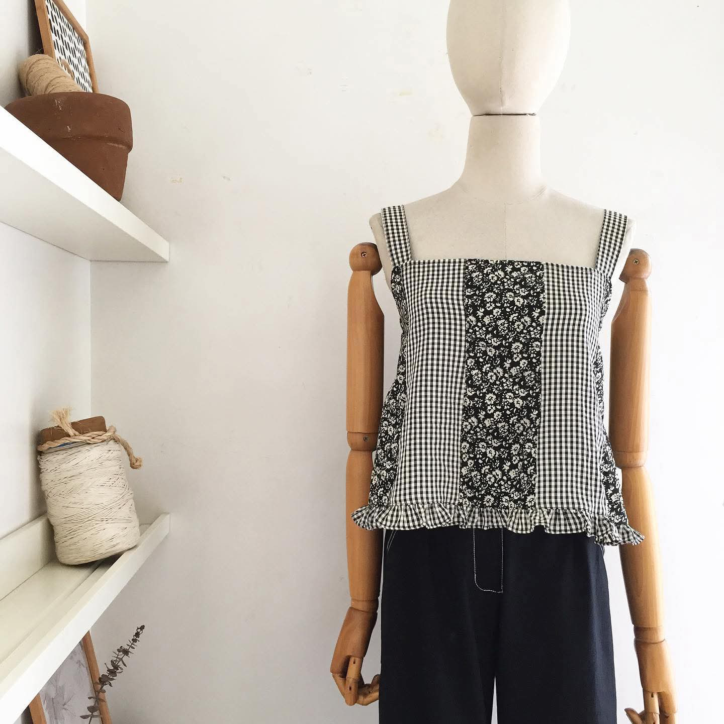 Lexi Patchwork Top