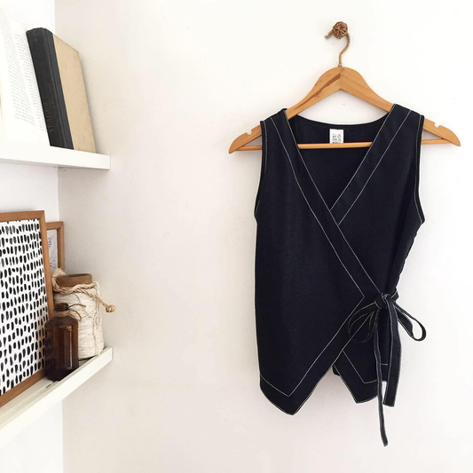 Amari Linen Top