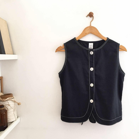 Luca Linen Top
