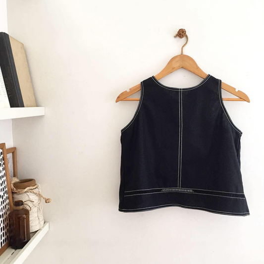 Bertha Linen Top