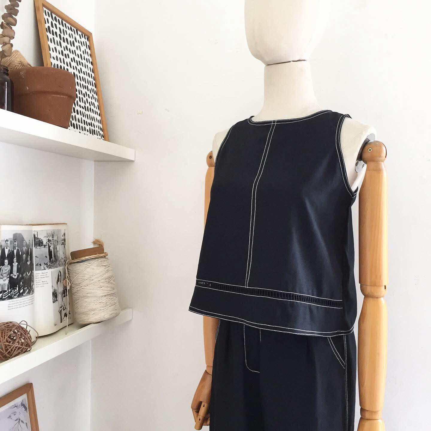 Bertha Linen Top