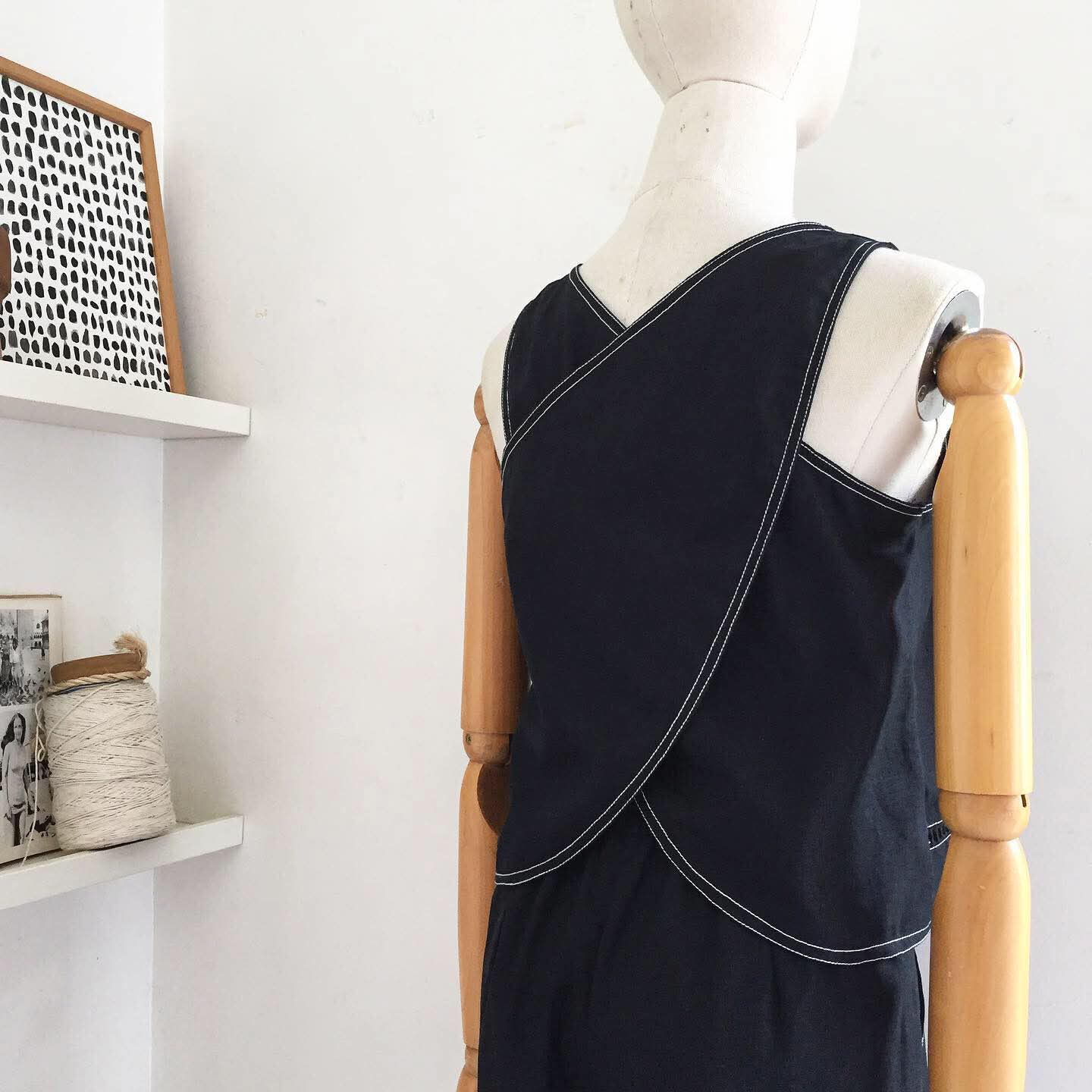 Bertha Linen Top