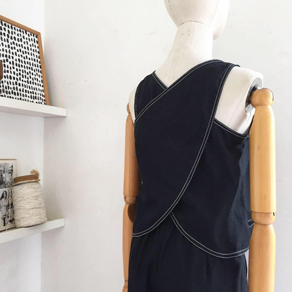 Bertha Linen Top