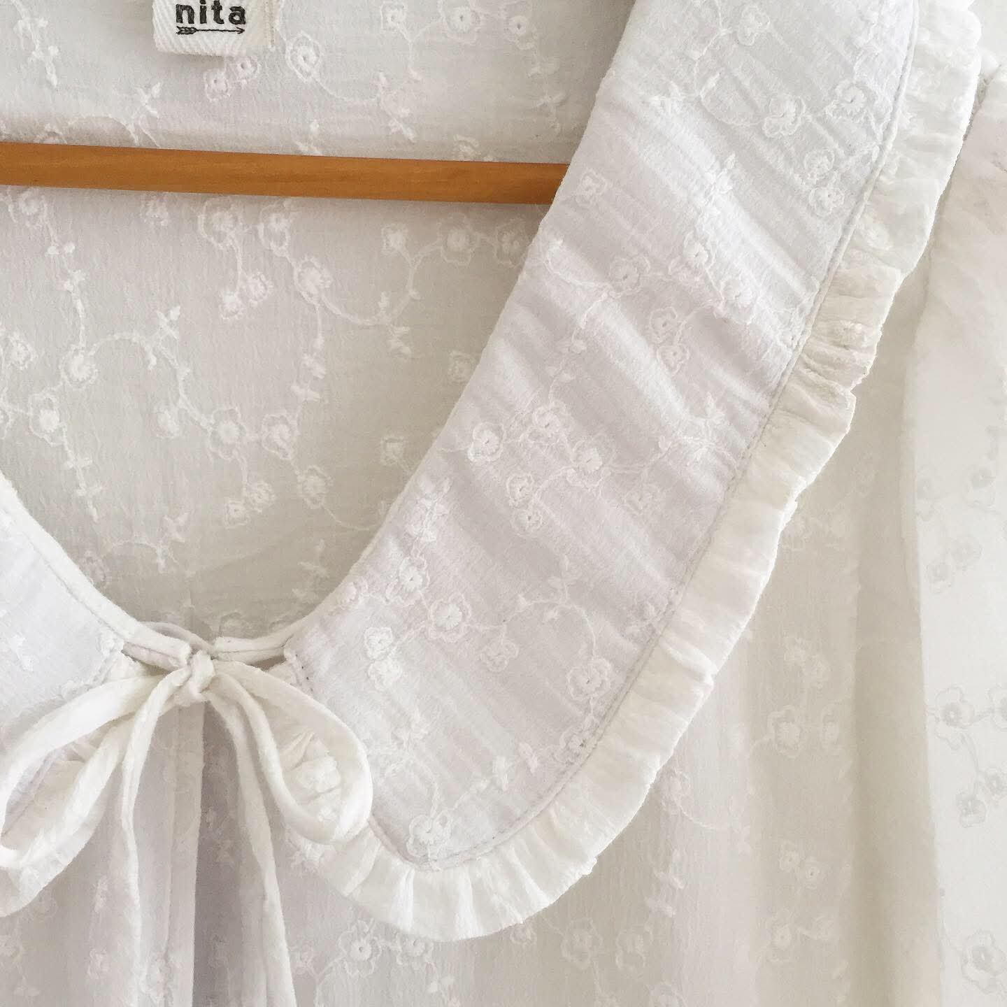 Lucinda Broderie Top