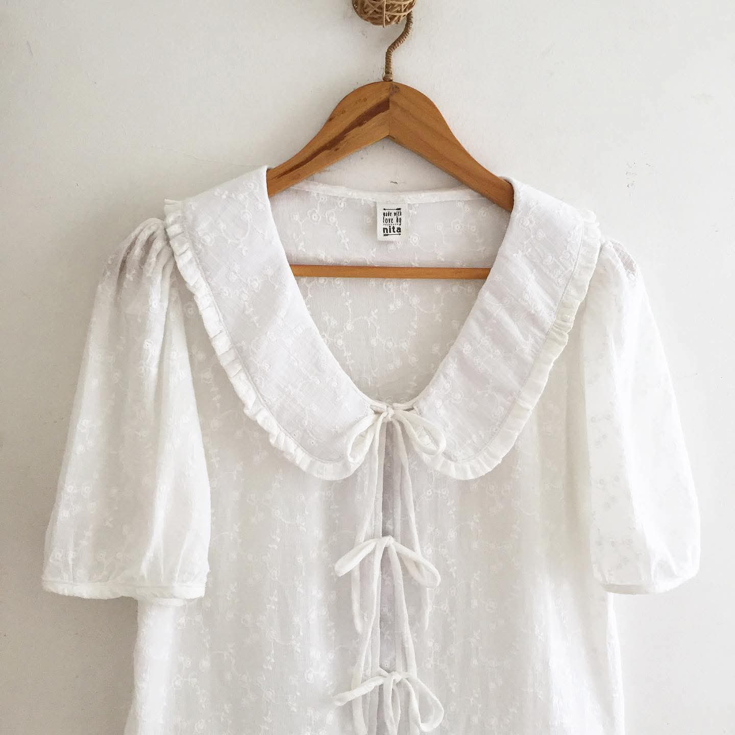 Lucinda Broderie Top