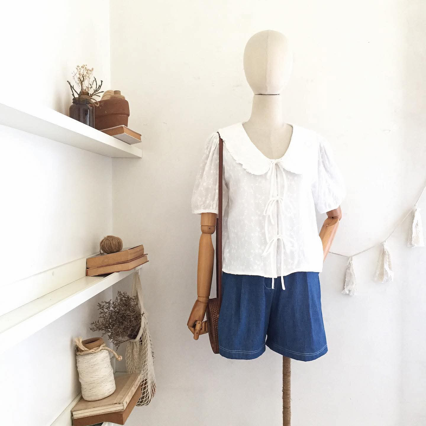 Tate Chambray Shorts