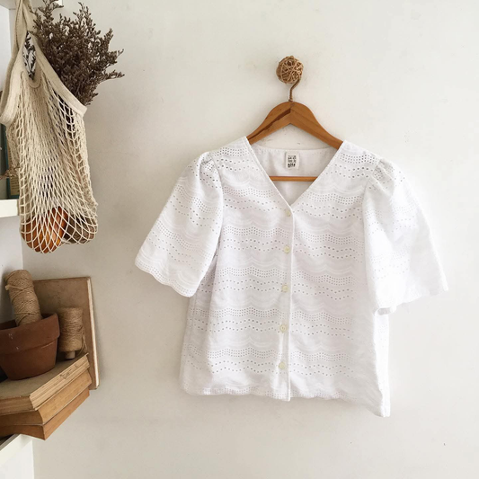 Clara Broderie Anglaise Top