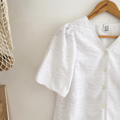 Clara Broderie Anglaise Top