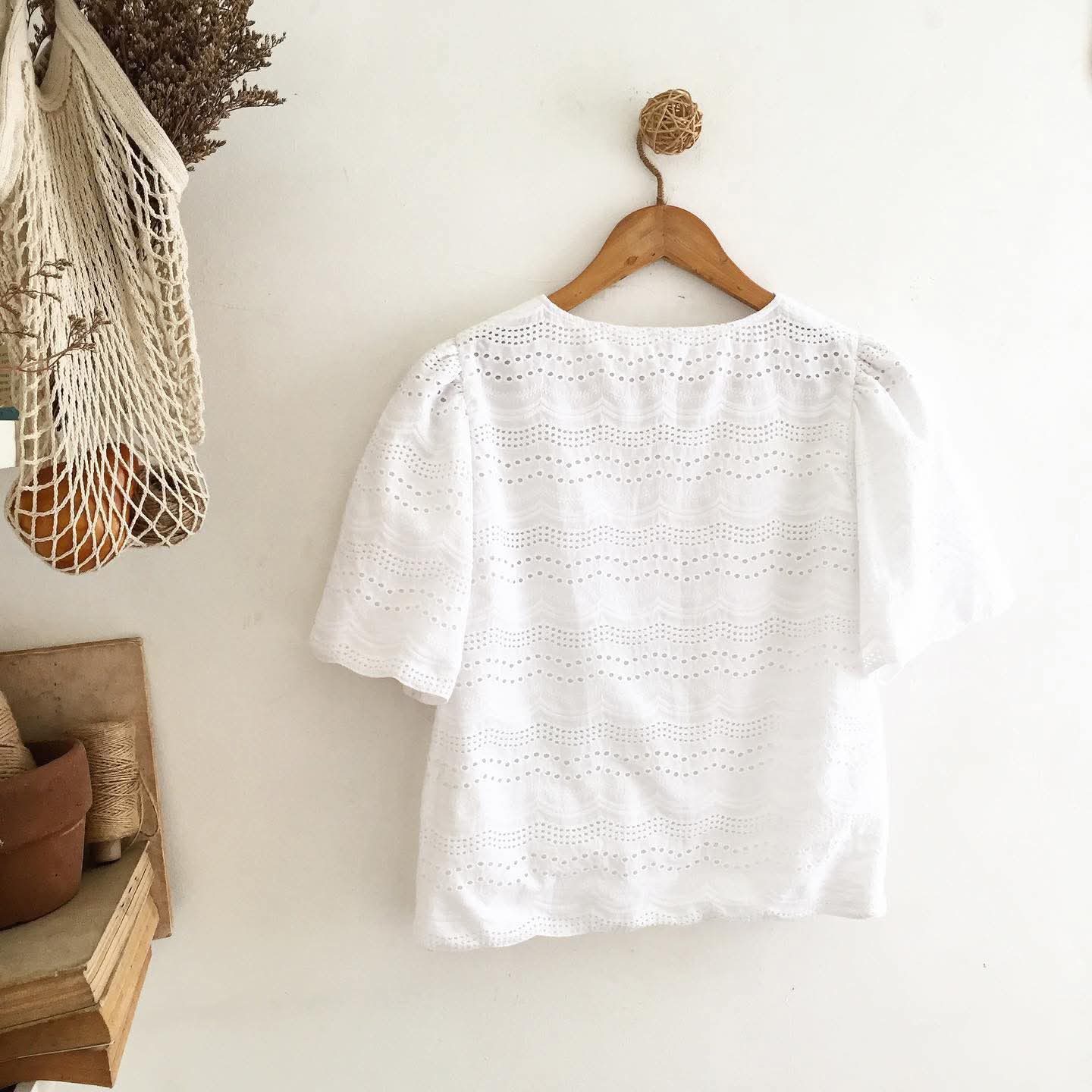 Clara Broderie Anglaise Top