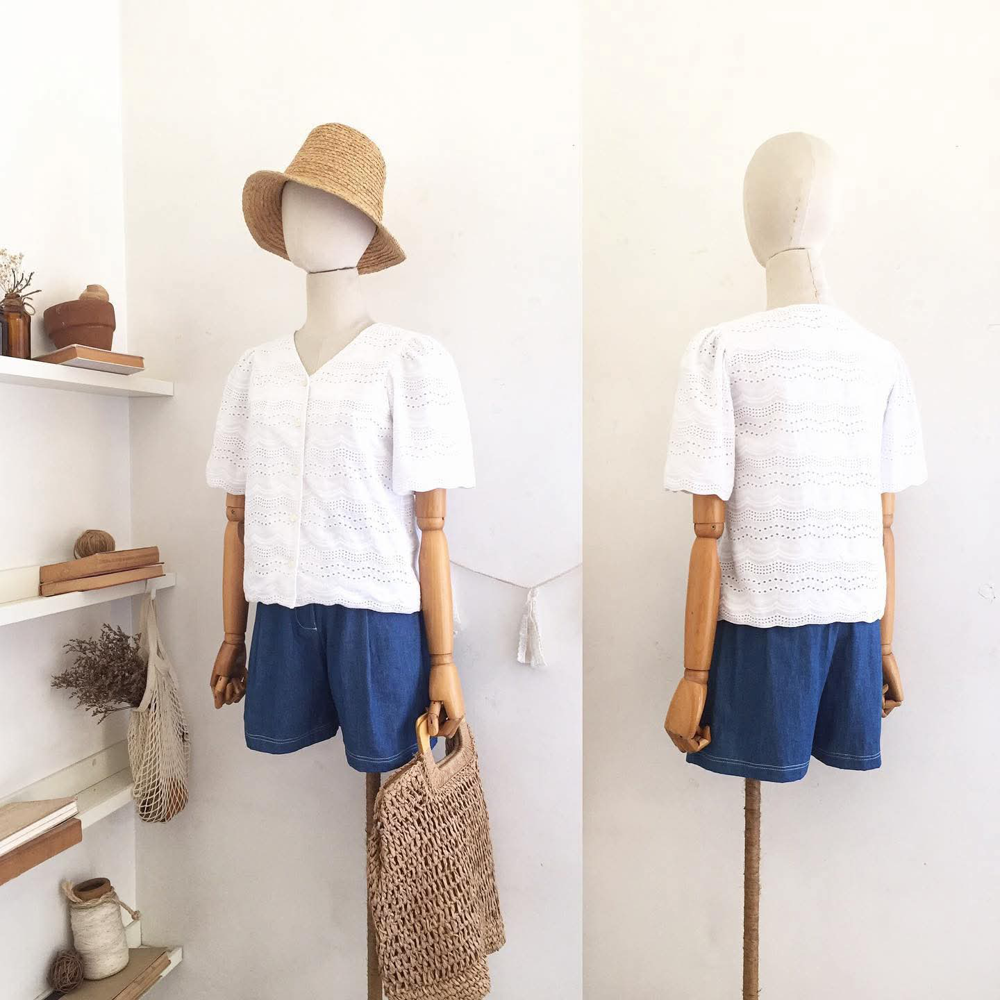 Tate Chambray Shorts