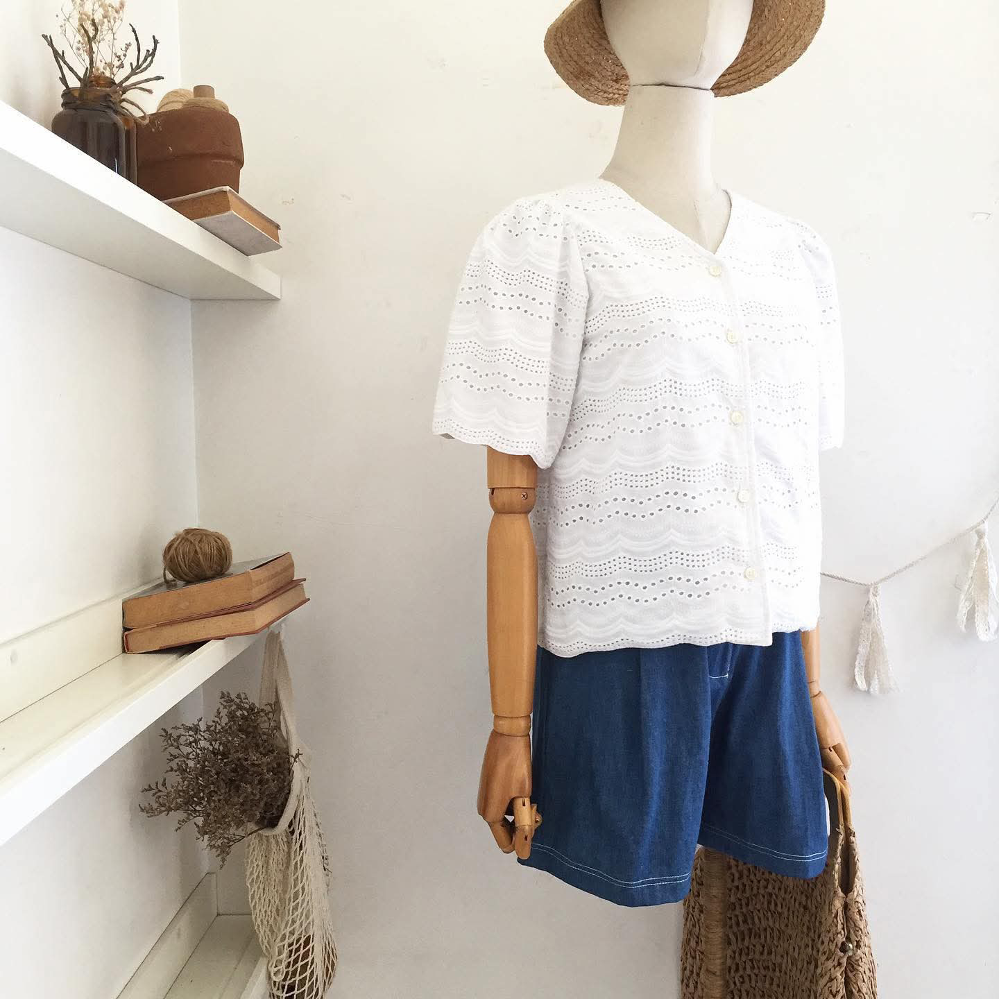 Clara Broderie Anglaise Top