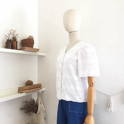 Clara Broderie Anglaise Top