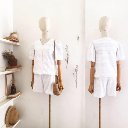 Clara Broderie Anglaise Top