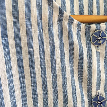 Lila Linen Top