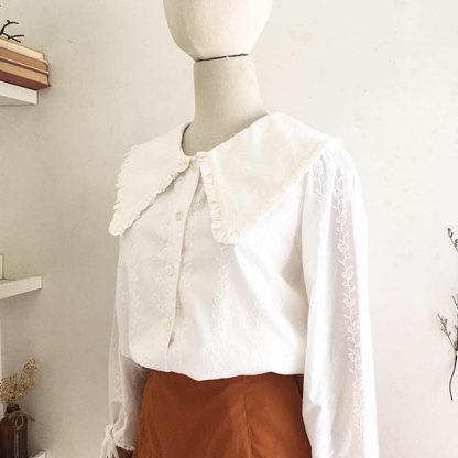 Penny Broderie Top
