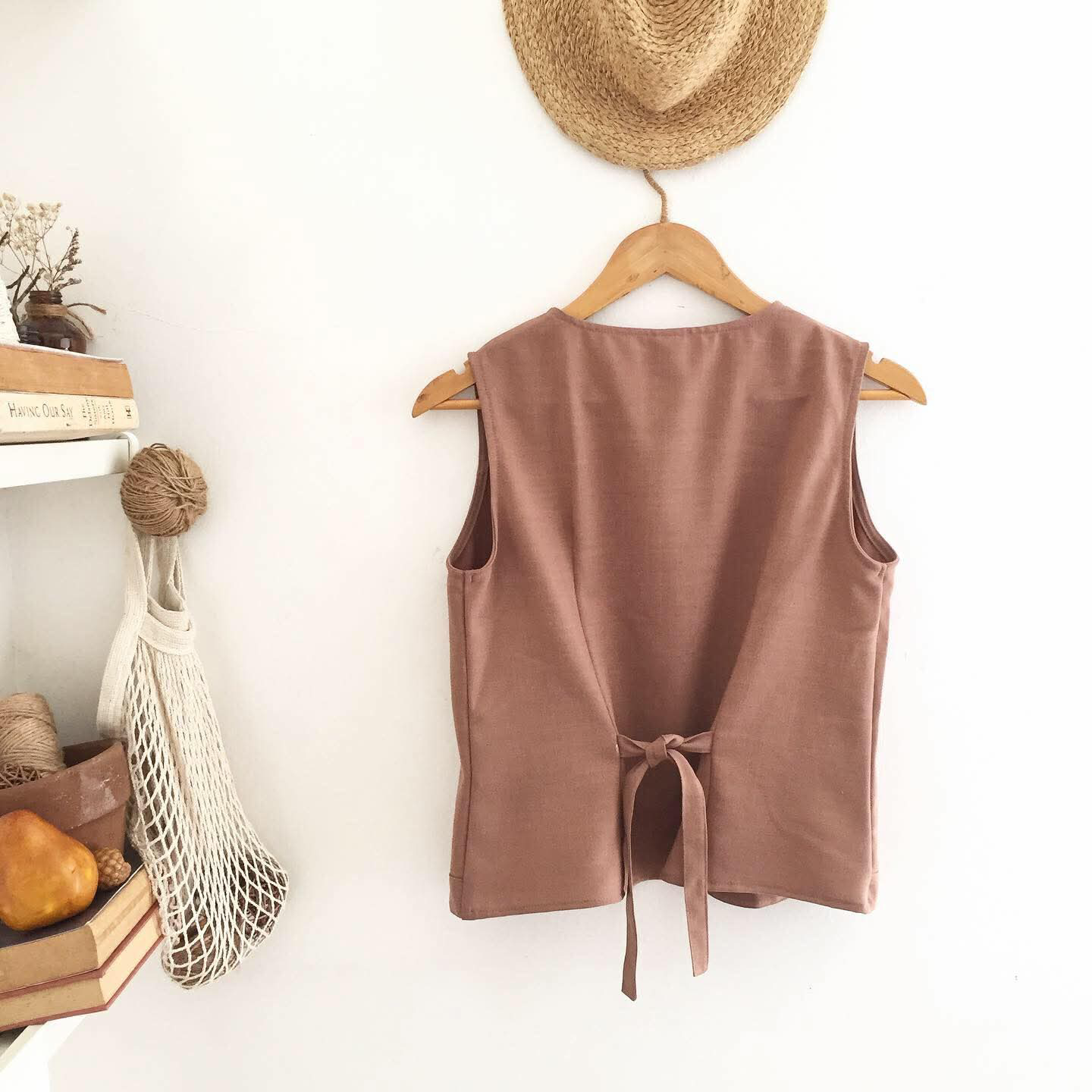 Luca Linen Blend Top