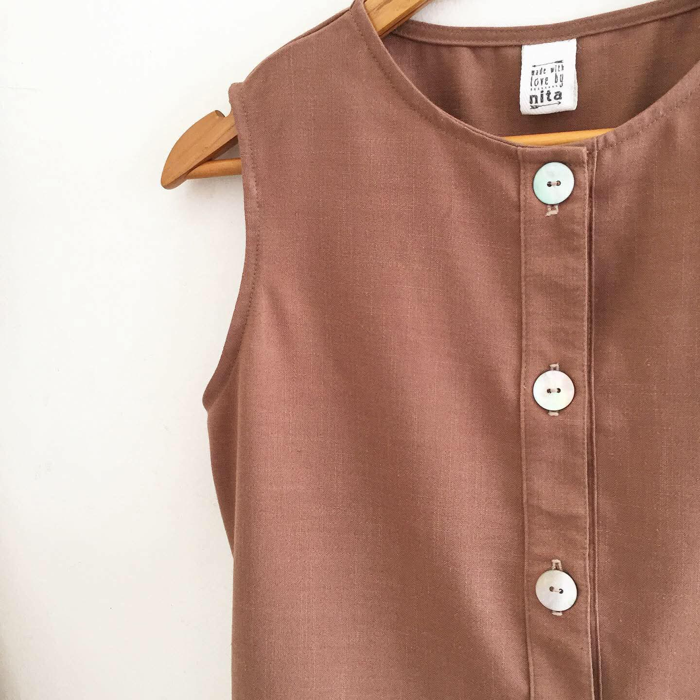 Luca Linen Blend Top