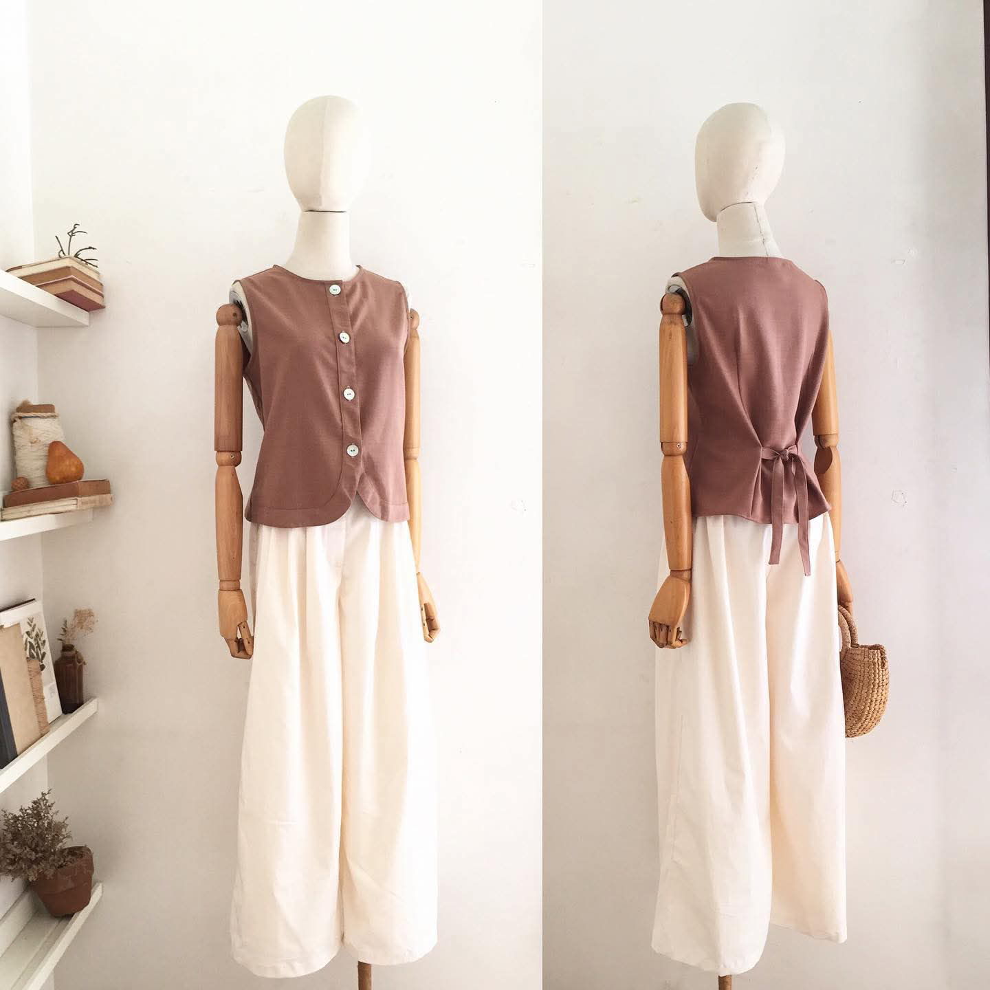 Luca Linen Blend Top