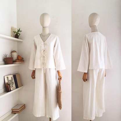 Calliope Linen Top