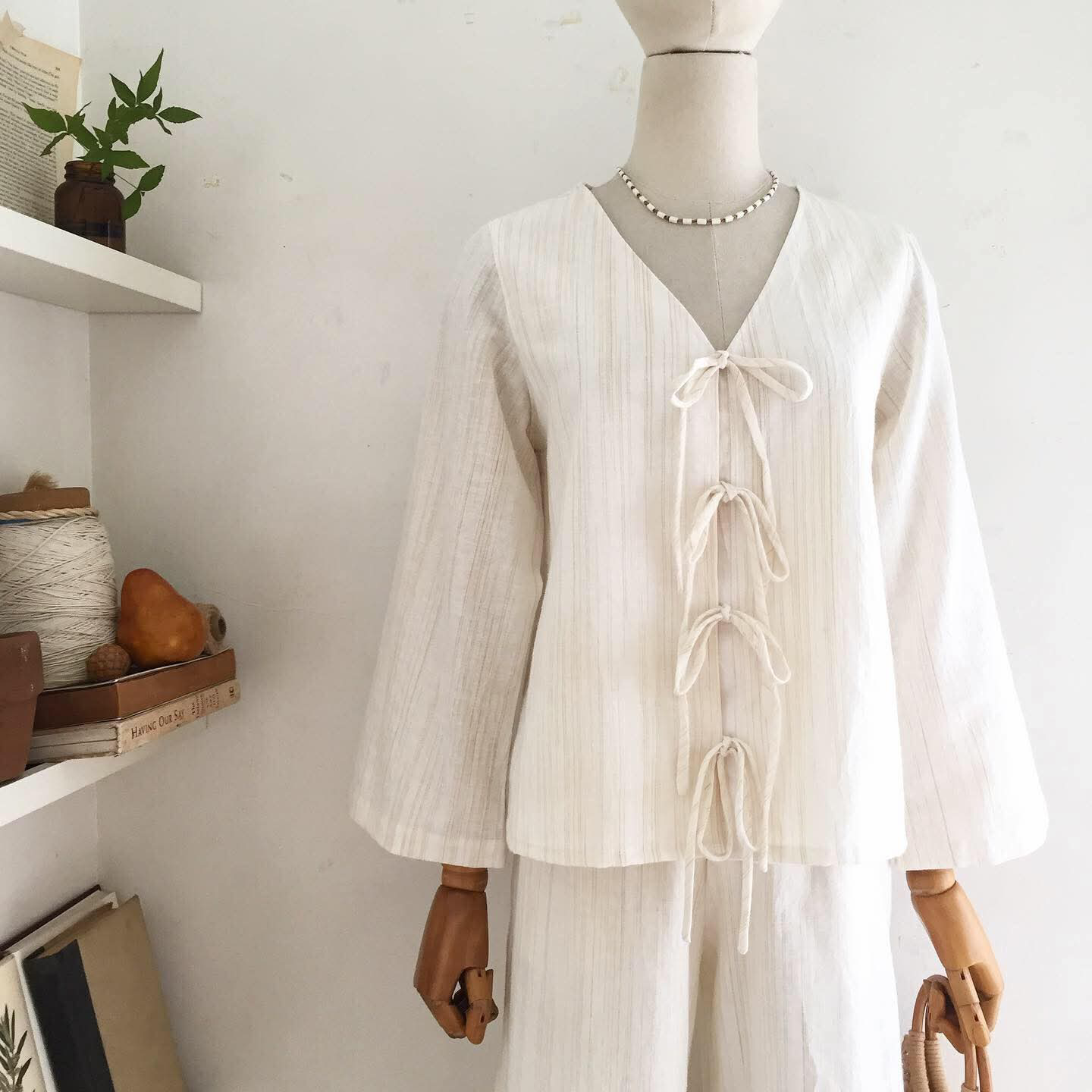 Calliope Linen Top