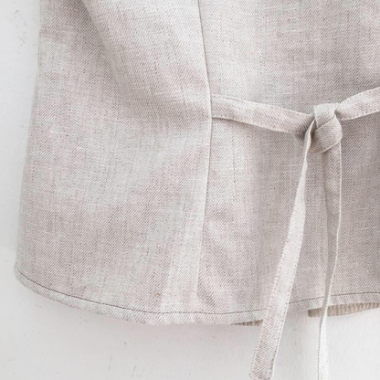 Isabella Linen Twill Top