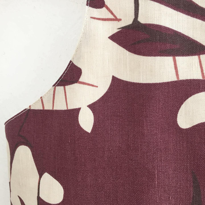 Bertha Linen Twill + Cotton Lycra Top