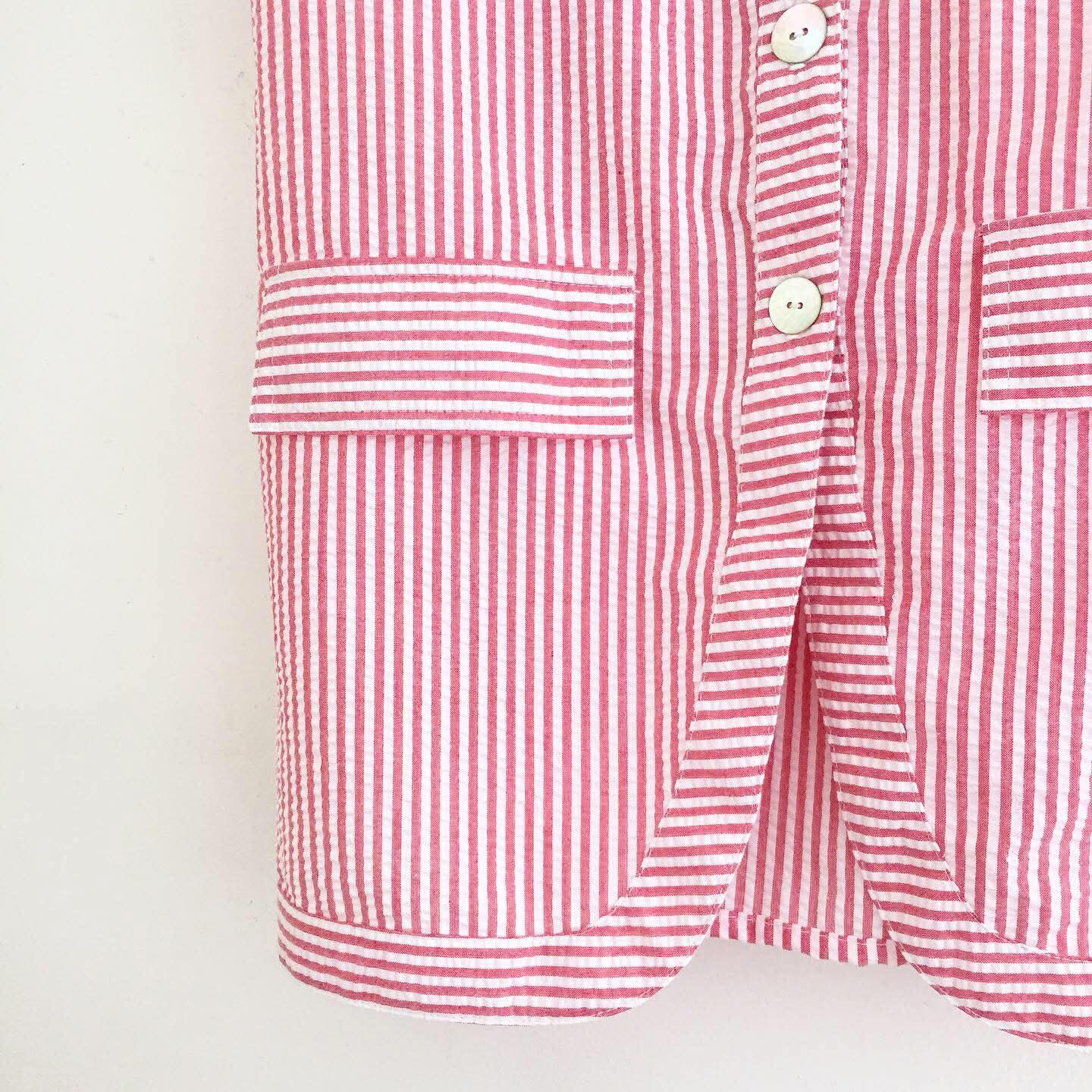 Guinevere Seersucker Top