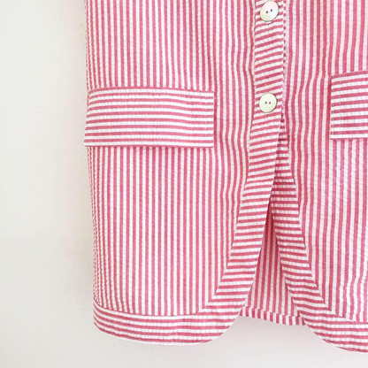 Guinevere Seersucker Top