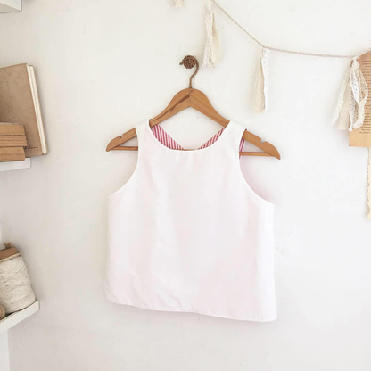 Bertha Seersucker Top