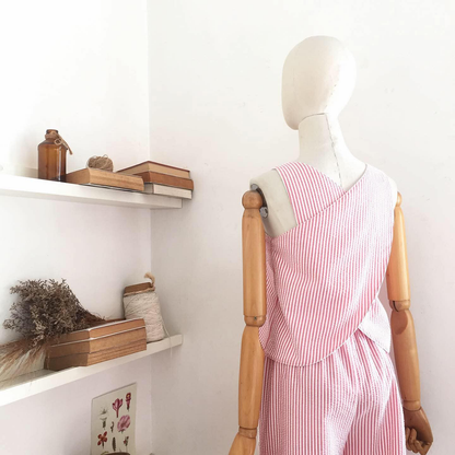 Bertha Seersucker Top