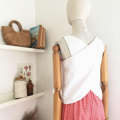 Bertha Seersucker Top