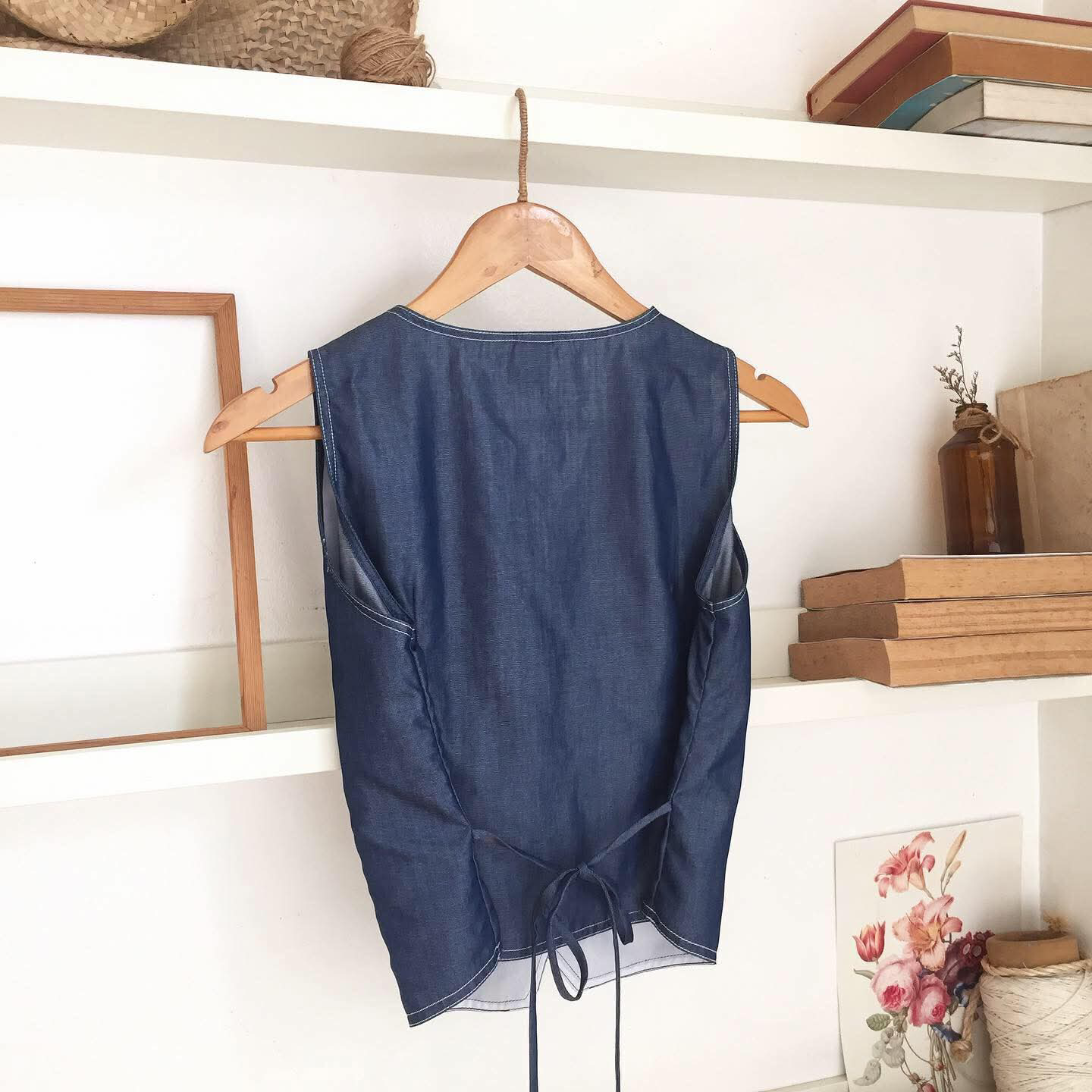 Charlie Blended Chambray Top