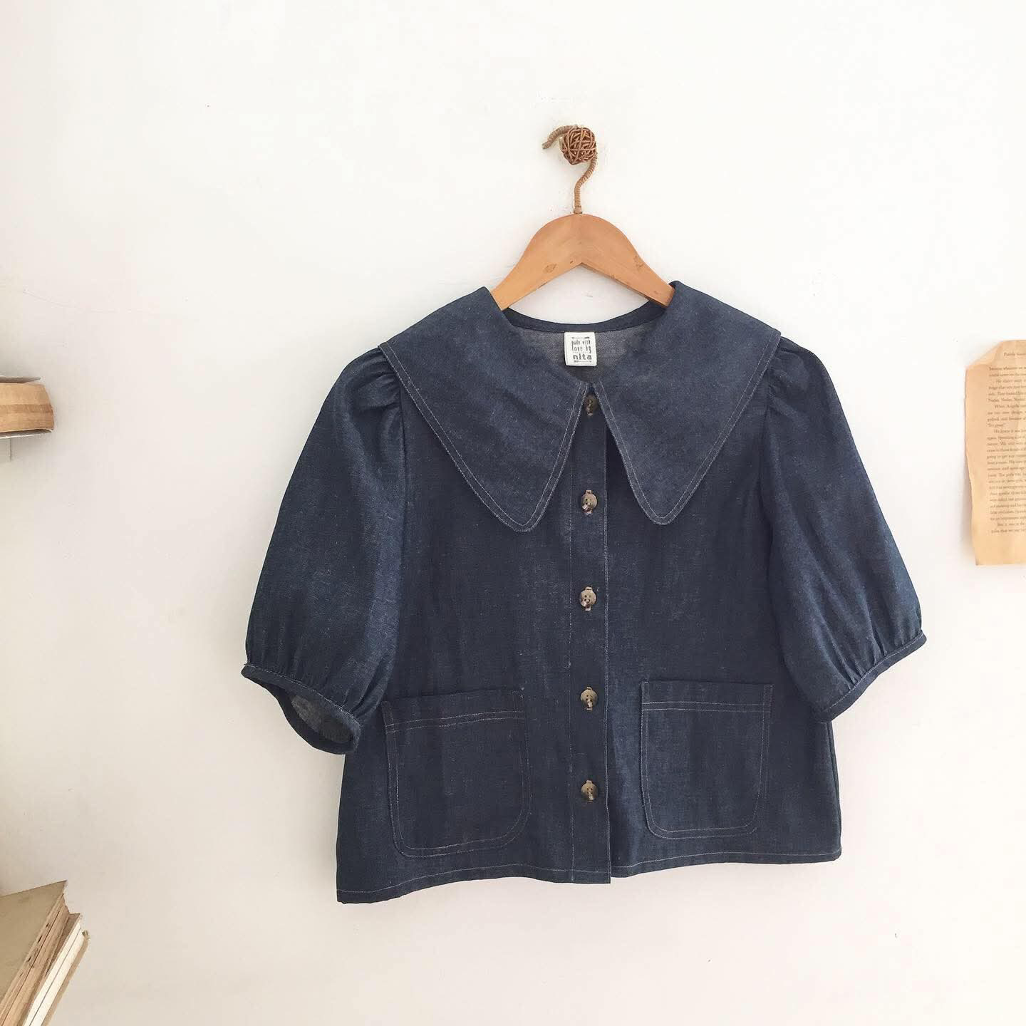 Lorelle Chambray Top