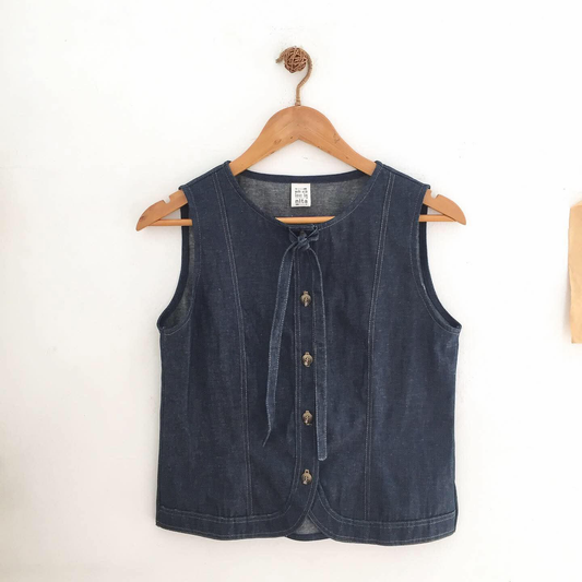 Rafaela Chambray Top