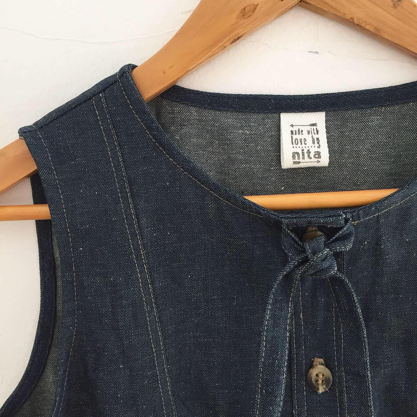 Rafaela Chambray Top