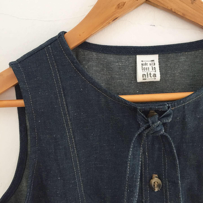 Rafaela Chambray Top