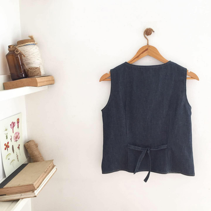 Rafaela Chambray Top