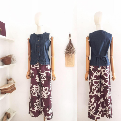 Rafaela Chambray Top