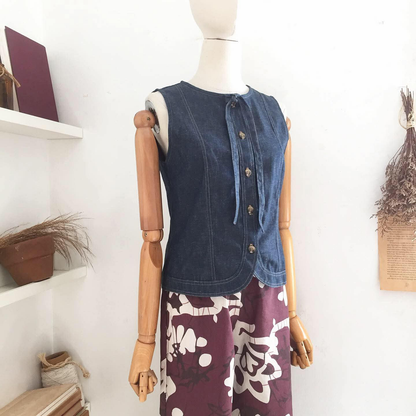 Rafaela Chambray Top