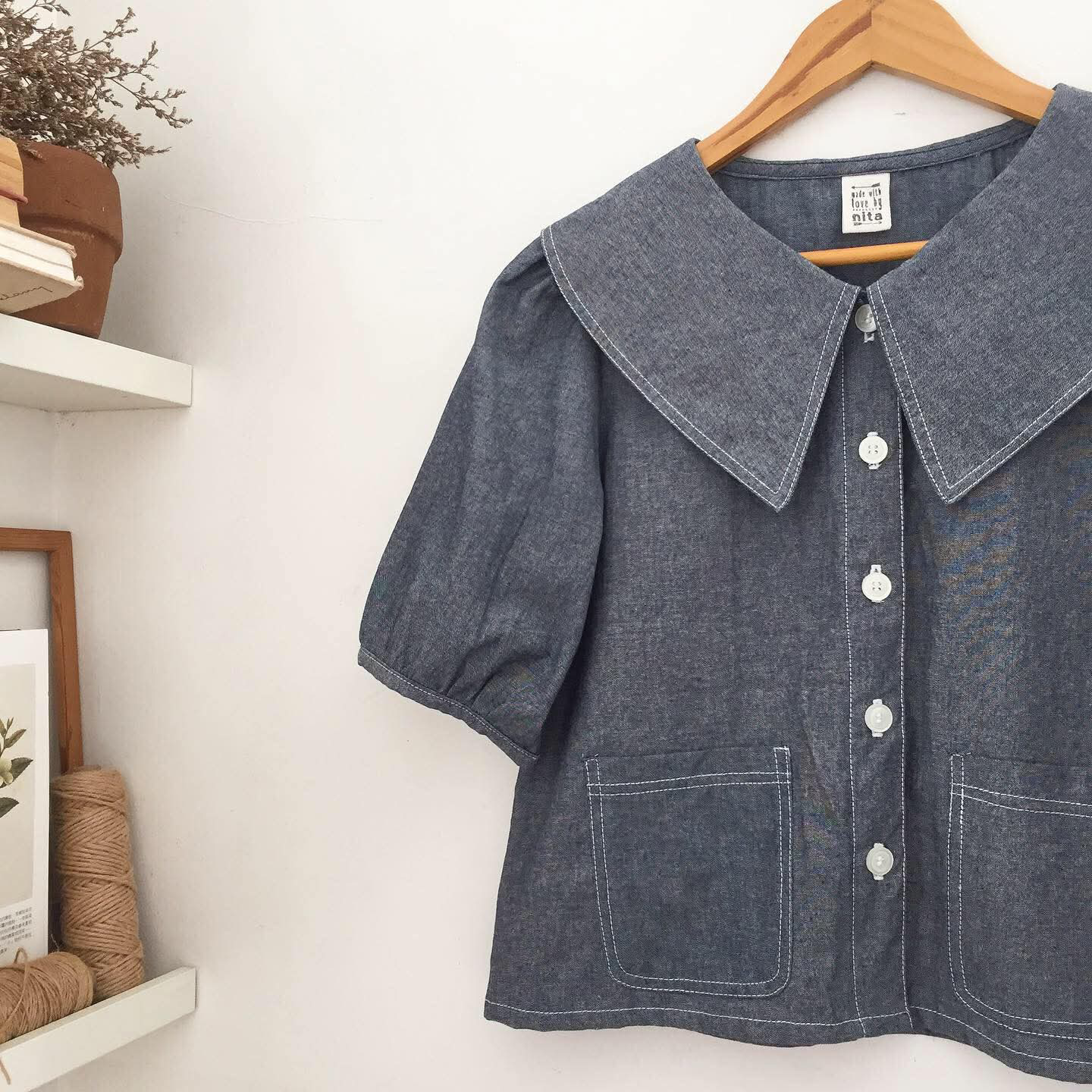 Freya Chambray Top