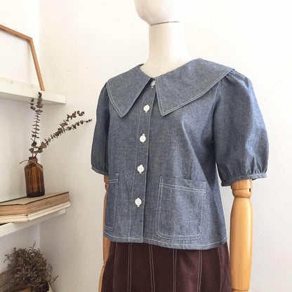 Freya Chambray Top