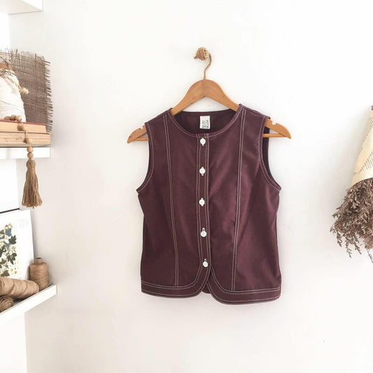 Lucien Cotton Linen Top