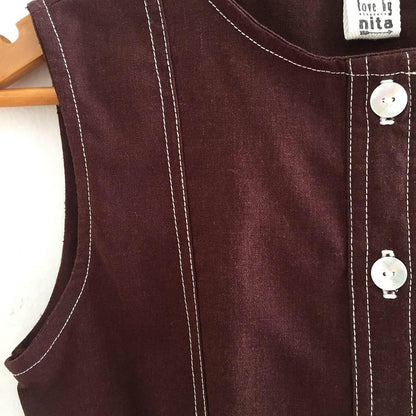 Lucien Cotton Linen Top