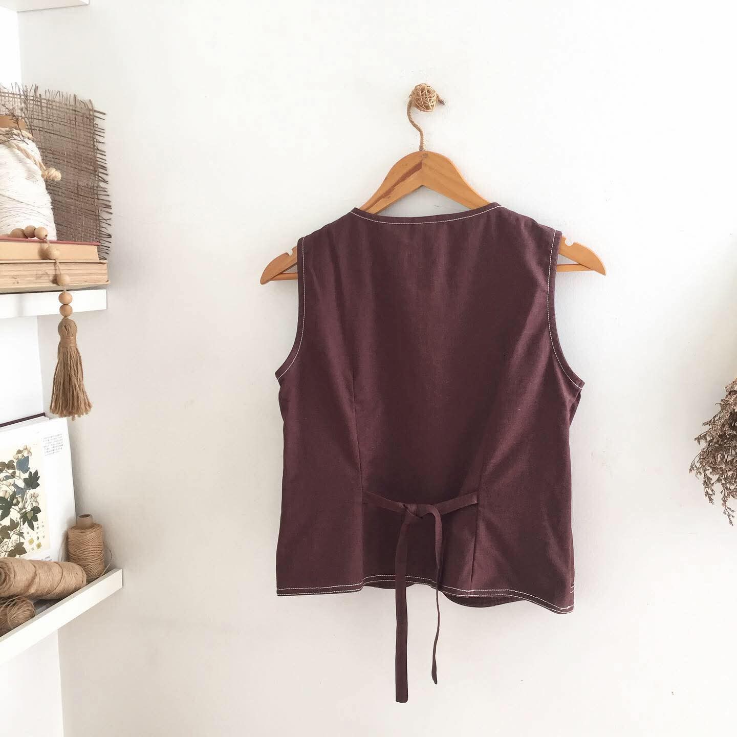 Lucien Cotton Linen Top