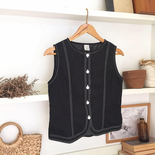 Lucien Linen Blend Top