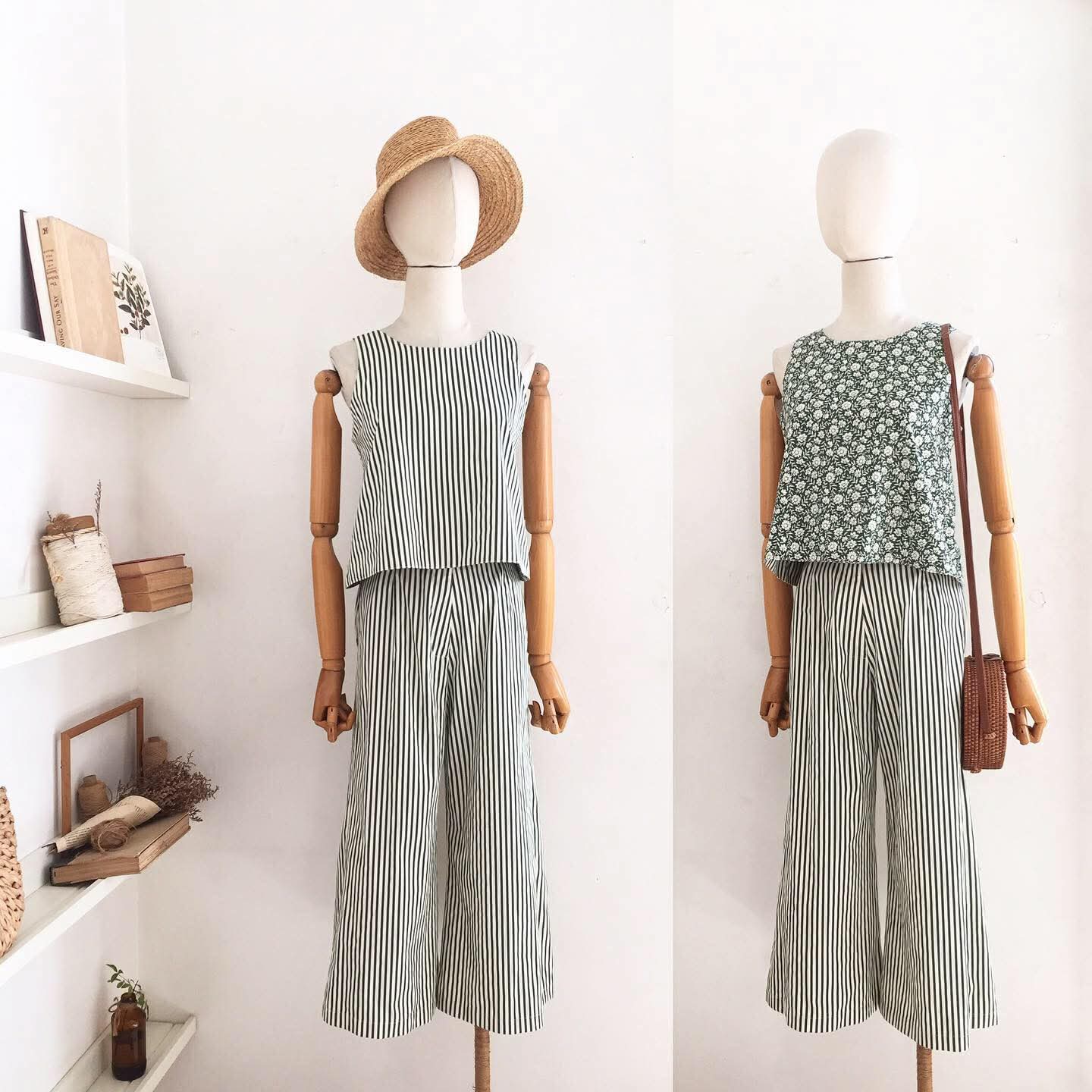 Bertha Cotton + Soft Twill Top