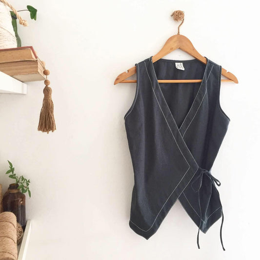 Amari Cotton Linen Top