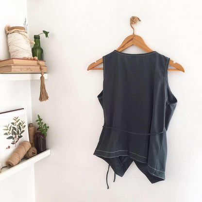 Amari Linen Blend Top