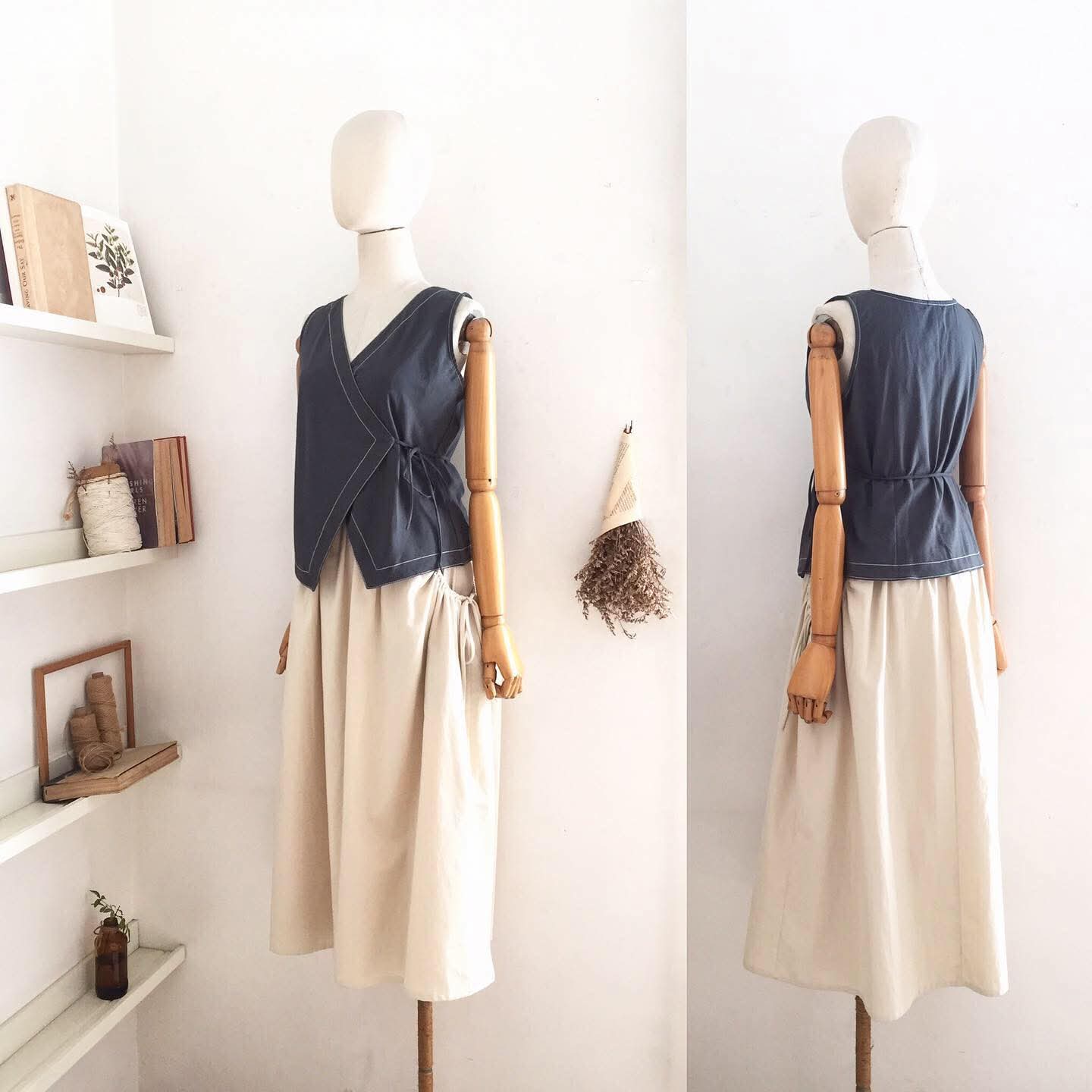 Amari Linen Blend Top